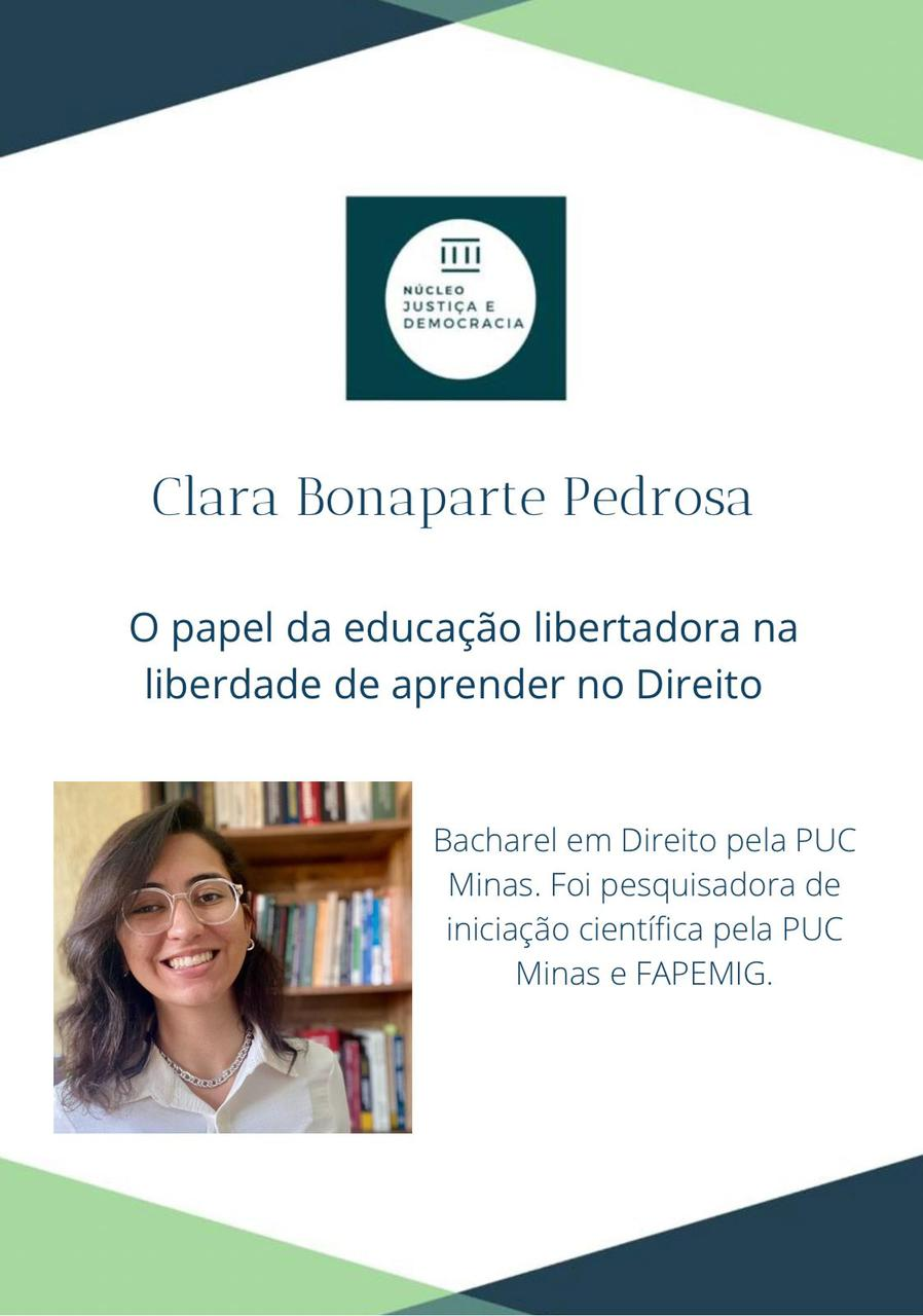 Acadêmica integrante da Bernardes & Advogados Associados profere palestra em Seminário da PUC Minas